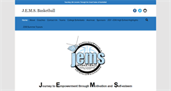 Desktop Screenshot of jemsbasketball.org